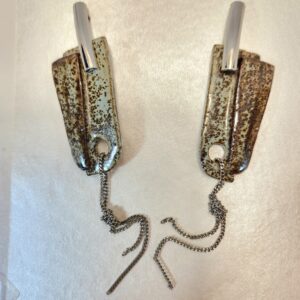 Brincos astro verde.