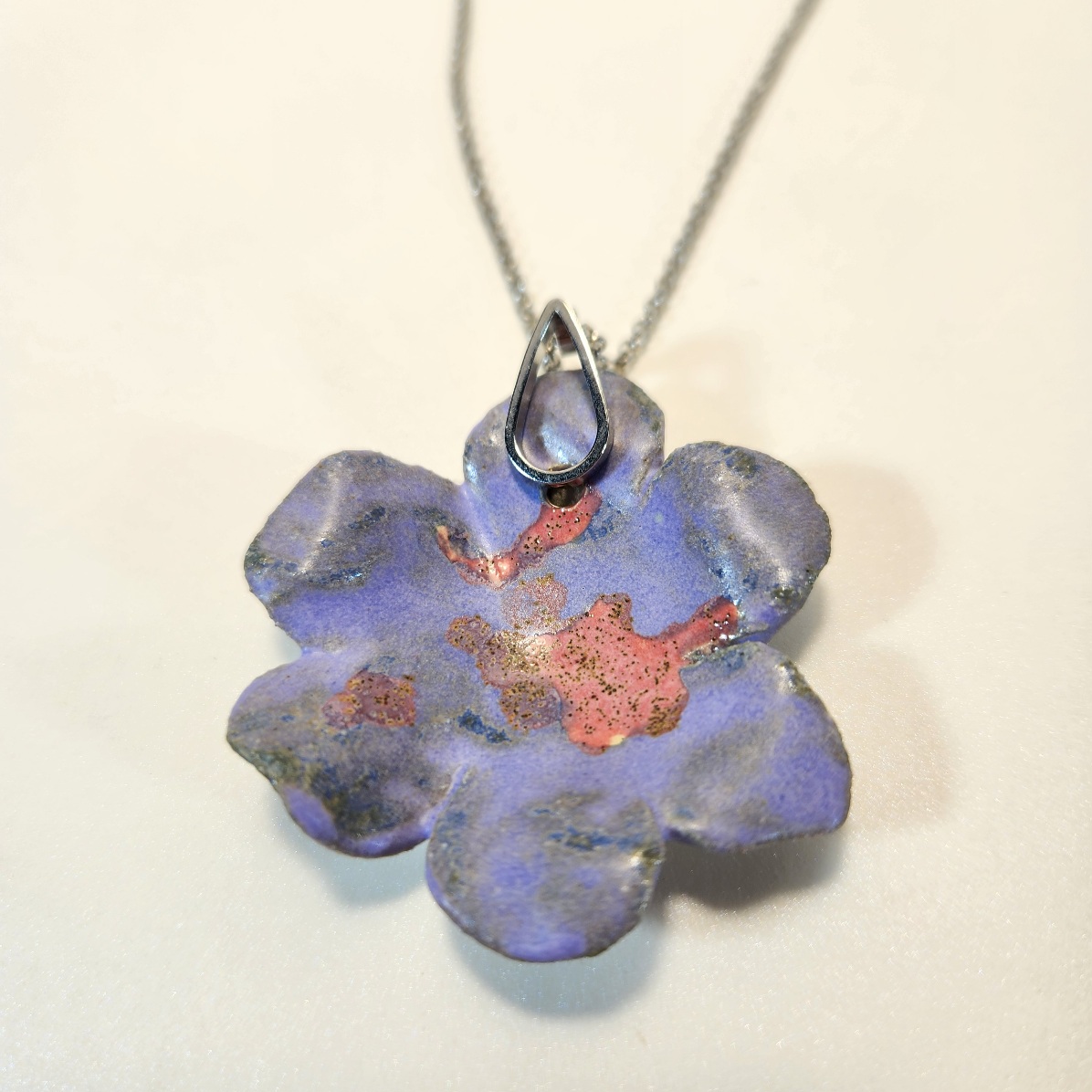 Colar beleza no interior.