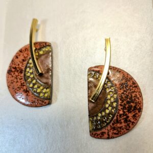 Brincos poeira de estrelhas.