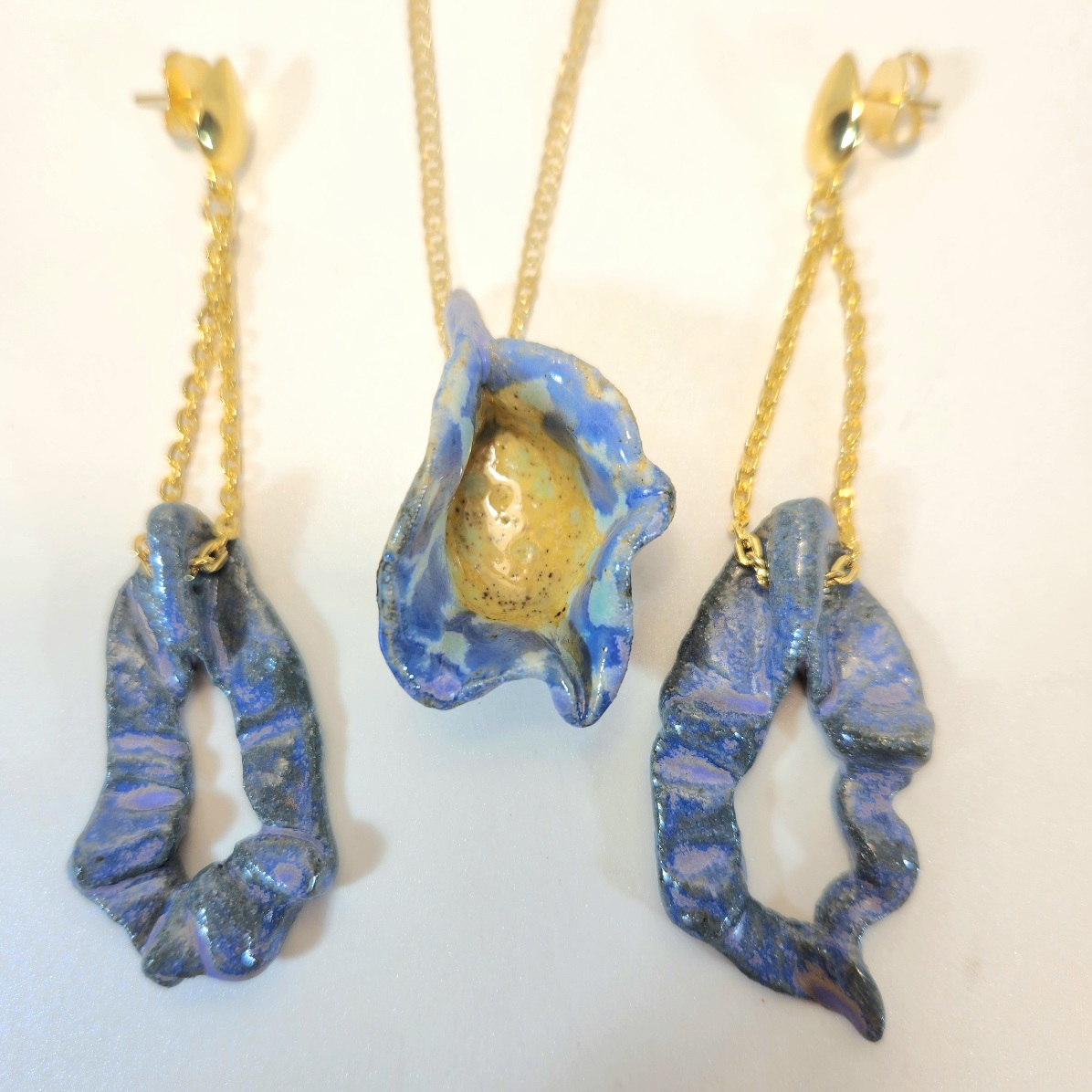 Conjunto capullo azul