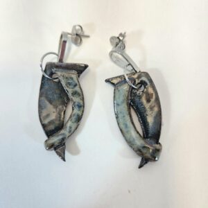 Brincos abraco de aspas.