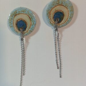 Brincos baloes celestes.