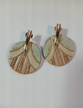 Brincos 2 ondas pastel